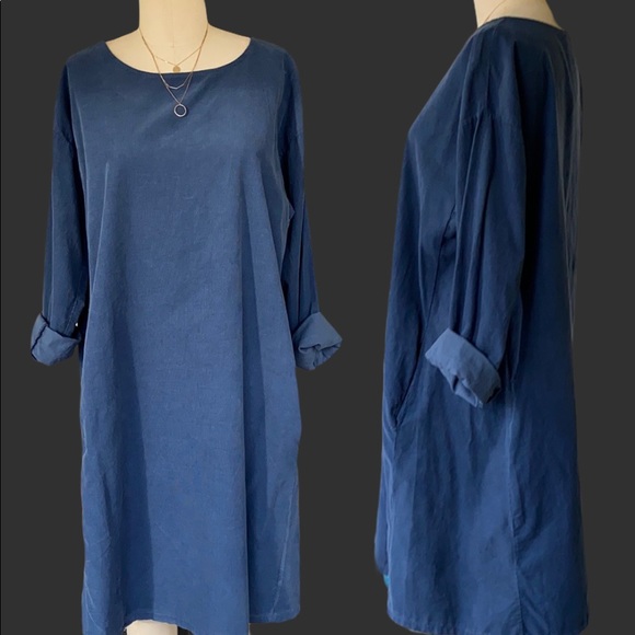 Vasna Dresses & Skirts - Vasna Fine Wale Corduroy Dress